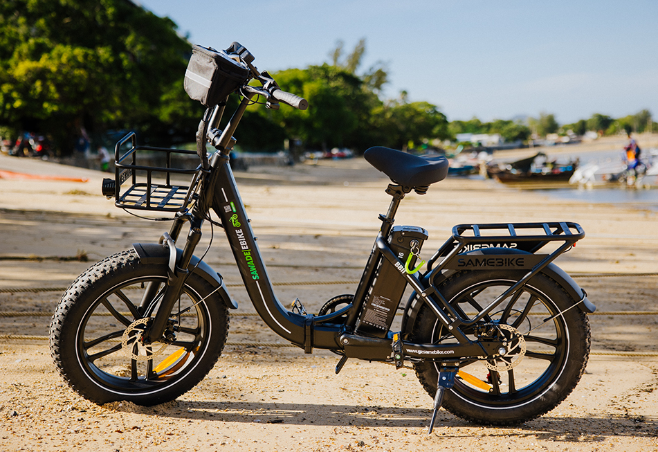 Buddy Bike electric bicycle by Sawadeebike near Chalong Pier in Phuket